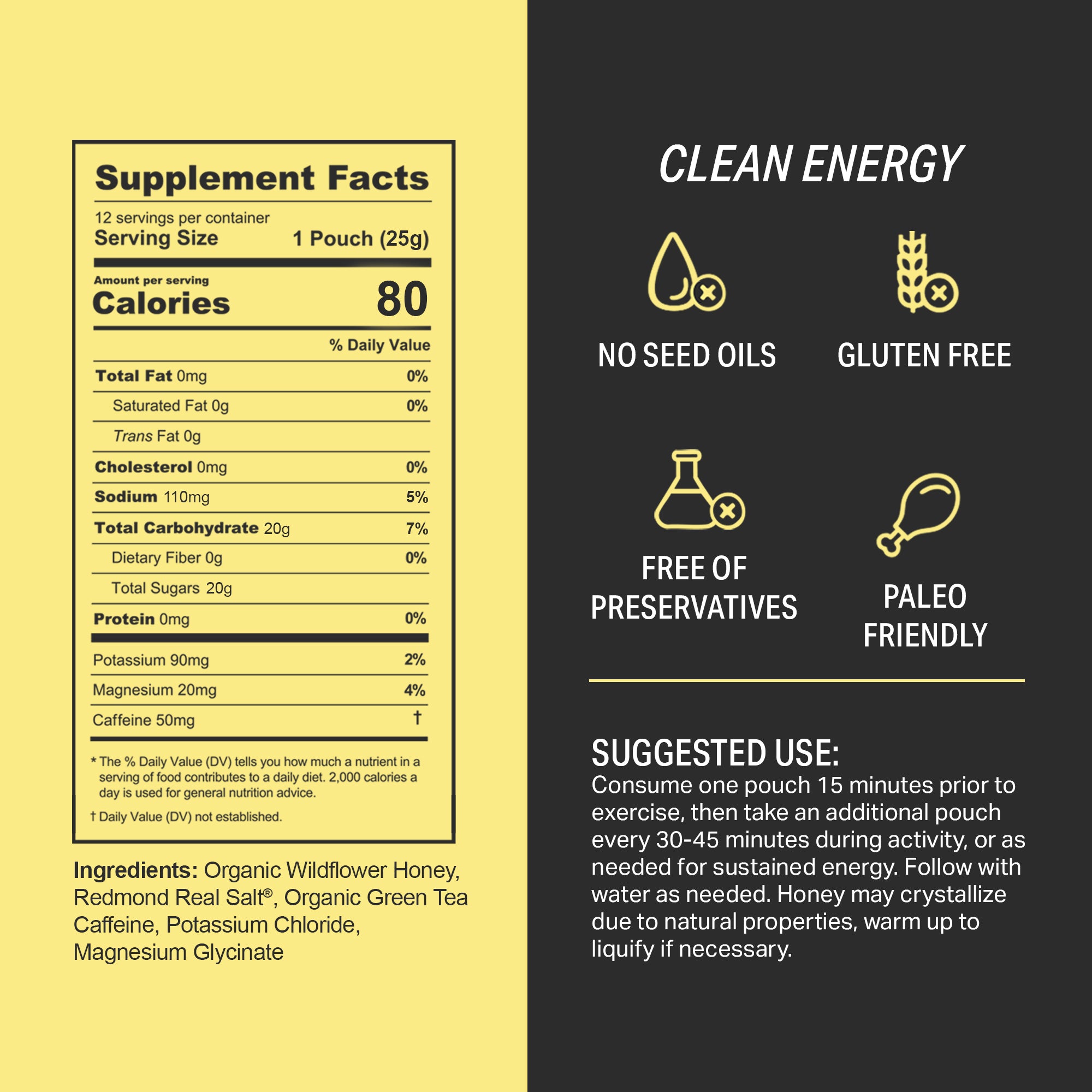 Buzz Energy Honey - HNY+