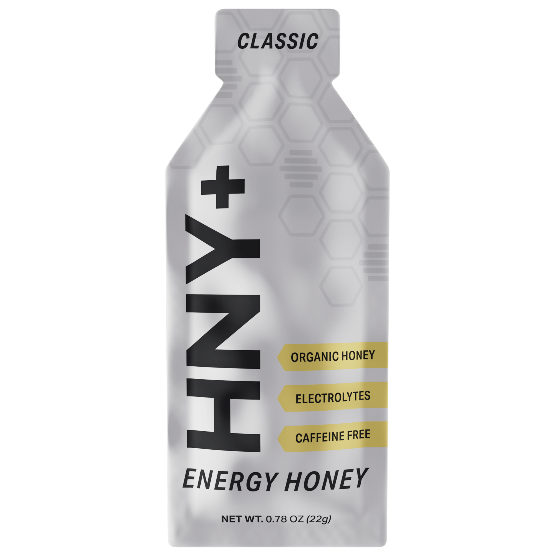 HNY+ Classic honey energy gel with electrolytes