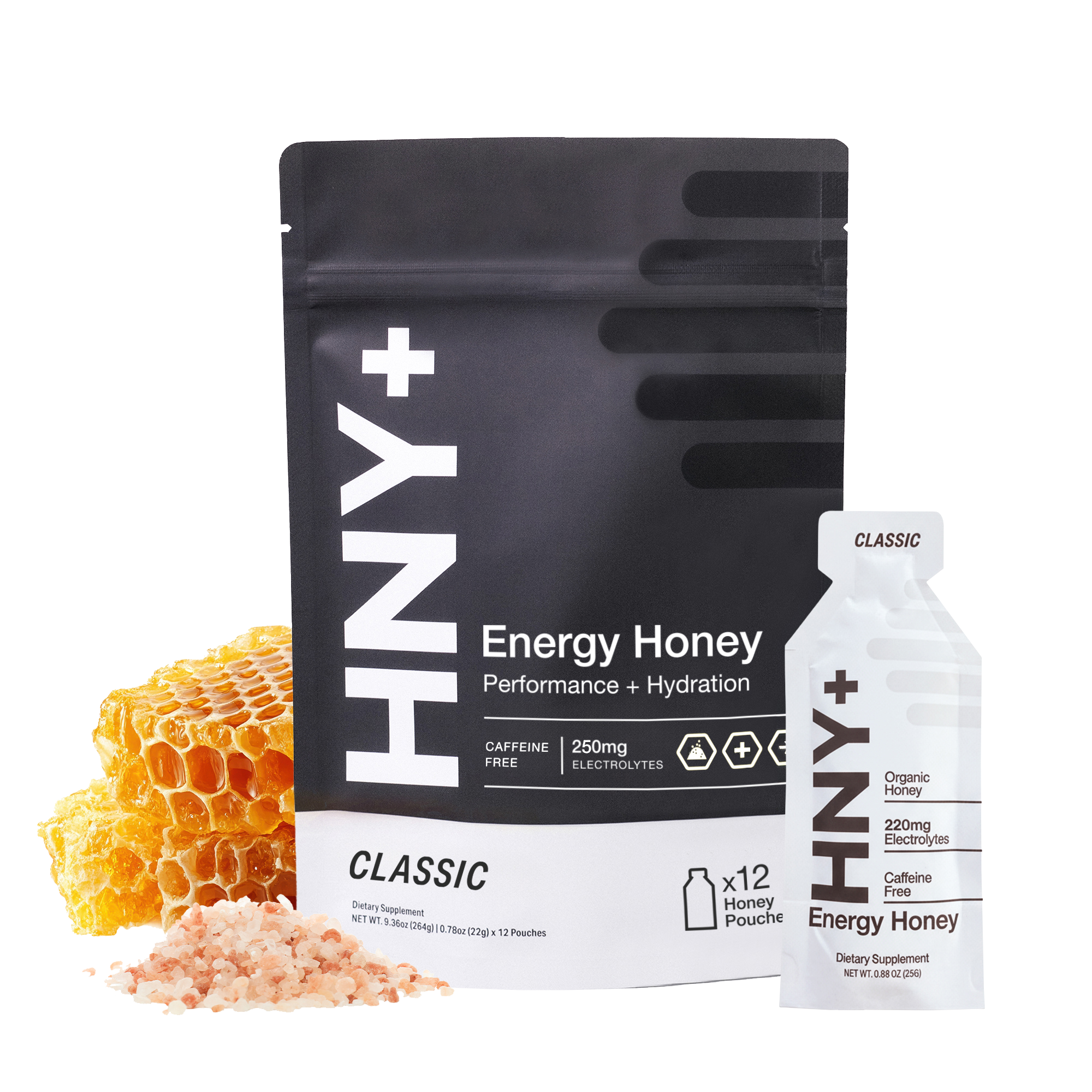 HNY+ Classic Energy Honey packshot