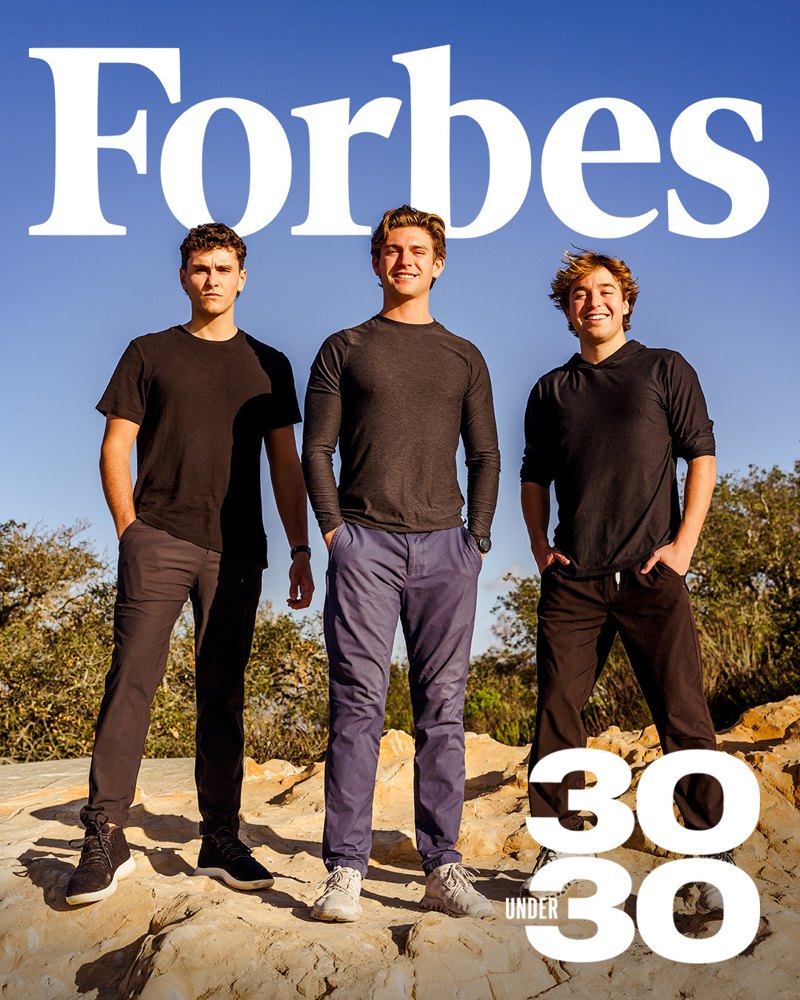 HNY+ founders on the Forbes 30 Under 30 cover